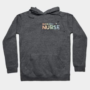 Oncology Nurse Rainbow Hoodie